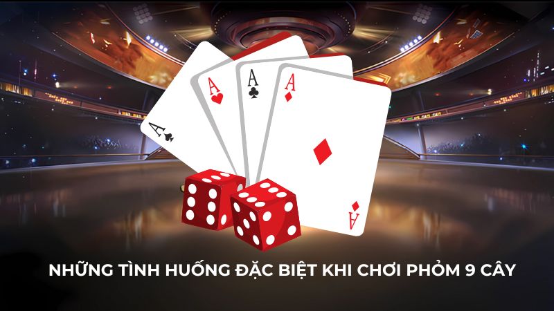 Những tình huống đặc biệt trong phỏm 9 cây
